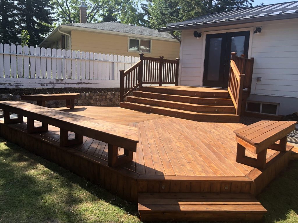 House Painting Calgary | New deck